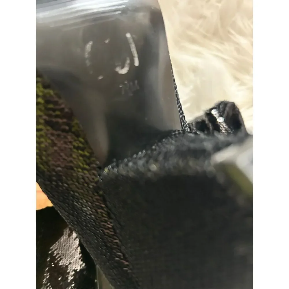 Guess black sequin